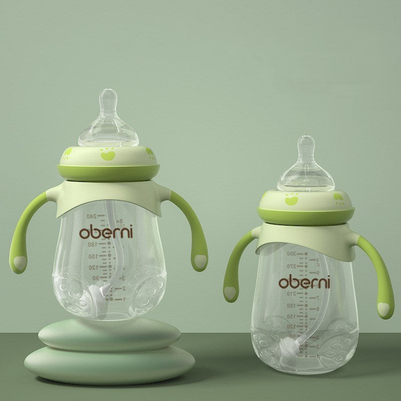 Wide-Caliber Baby Bottle – Anti-Colic, Spill-Proof & BPA-Free | Baby JackPot™