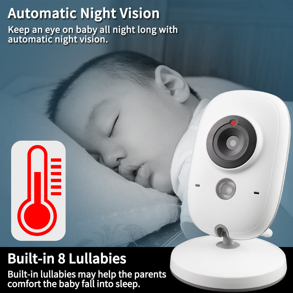 3.2" Digital Baby Monitor | Smart, Safe & Hassle-Free Baby Care Baby JackPot™