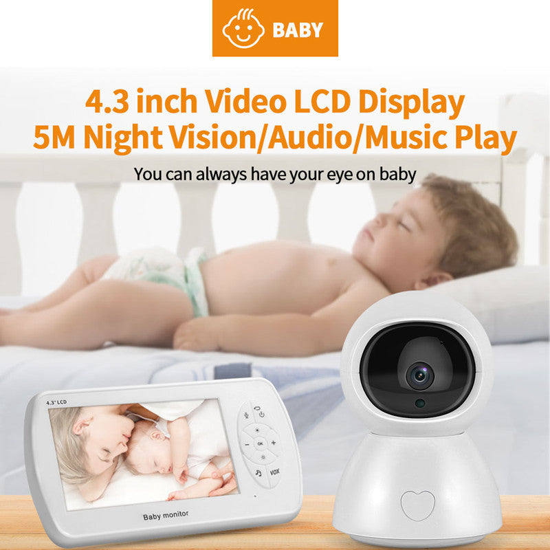 Baby Monitor Baby Monitor 4.3 Inch 1080P Baby JackPot™