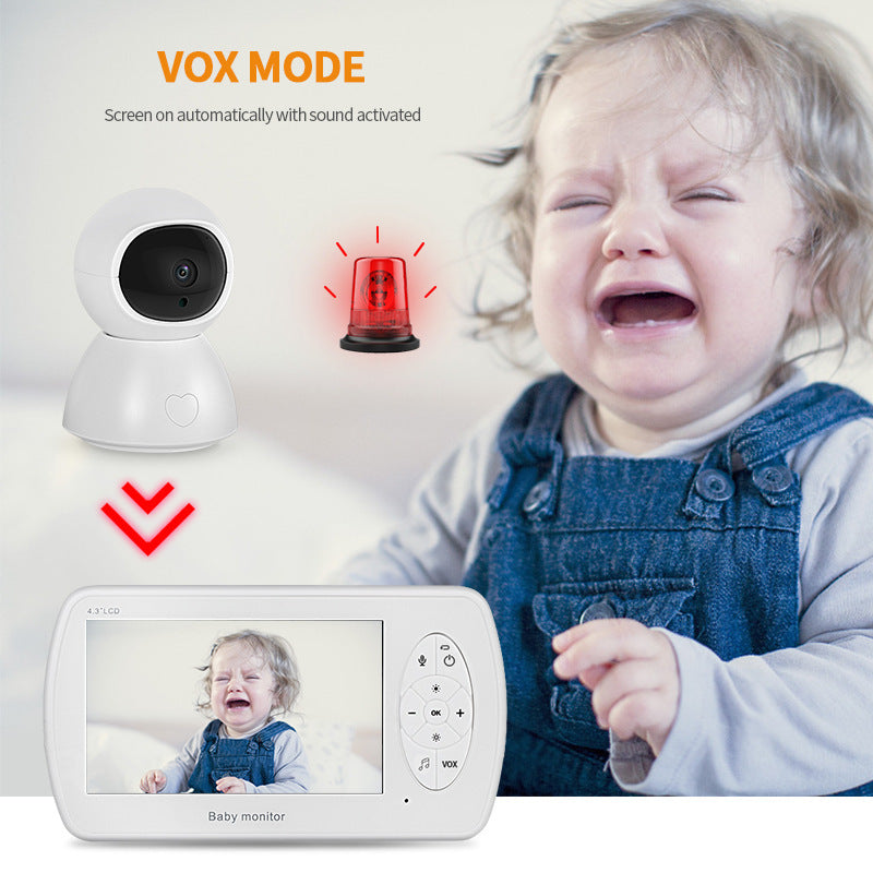 Baby Monitor Baby Monitor 4.3 Inch 1080P Baby JackPot™