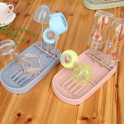 Baby Bottle Drying Rack Drying Rack Drain Stand Water Cup Holder Storage Box  |Baby JackPot™