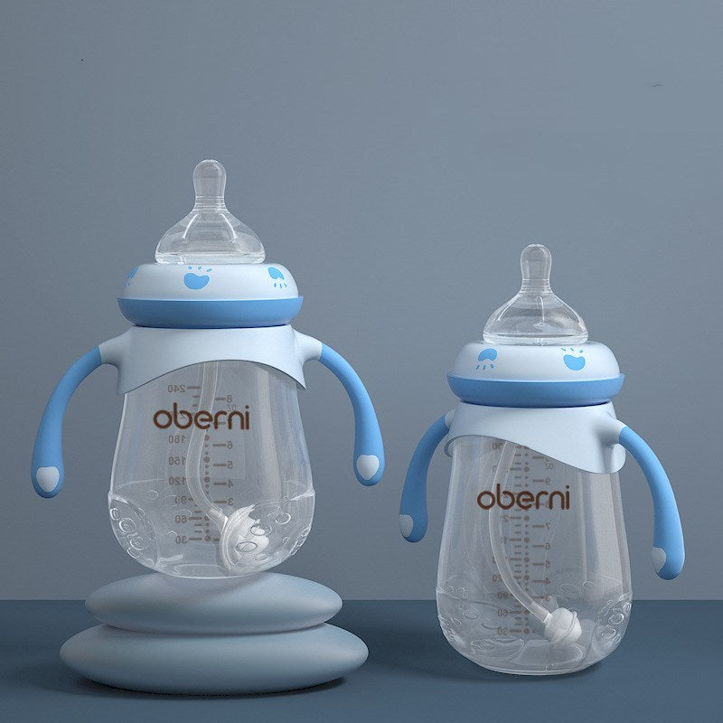 Wide-Caliber Baby Bottle – Anti-Colic, Spill-Proof & BPA-Free | Baby JackPot™