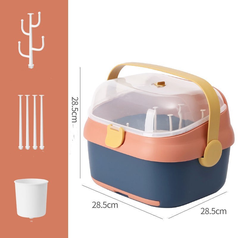 Multifunctional Drain Baby Supplies Bottle Drying Rack Storage Box  |Baby JackPot™