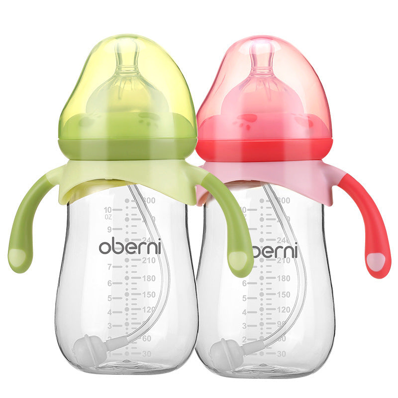 Wide-Caliber Baby Bottle – Anti-Colic, Spill-Proof & BPA-Free | Baby JackPot™