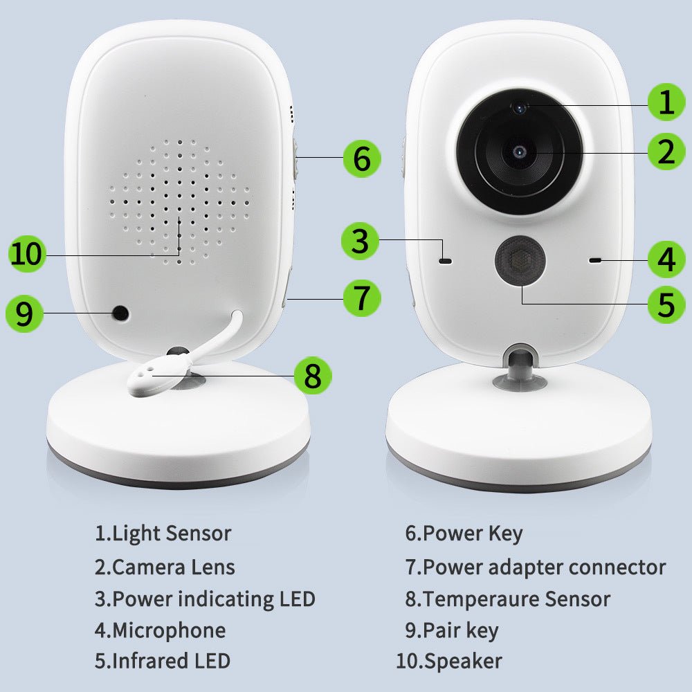 3.2" Digital Baby Monitor | Smart, Safe & Hassle-Free Baby Care Baby JackPot™