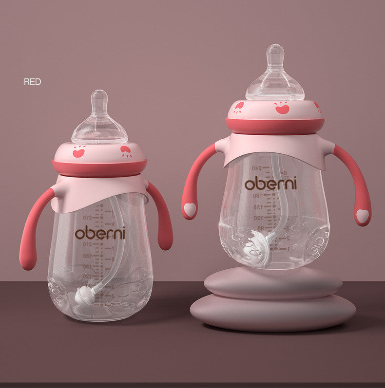 Wide-Caliber Baby Bottle – Anti-Colic, Spill-Proof & BPA-Free | Baby JackPot™