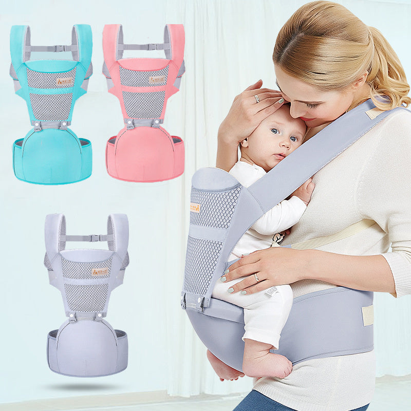 Multifunctional Baby Waist Carrier – Comfortable & Secure Hip Seat | Baby JackPot™