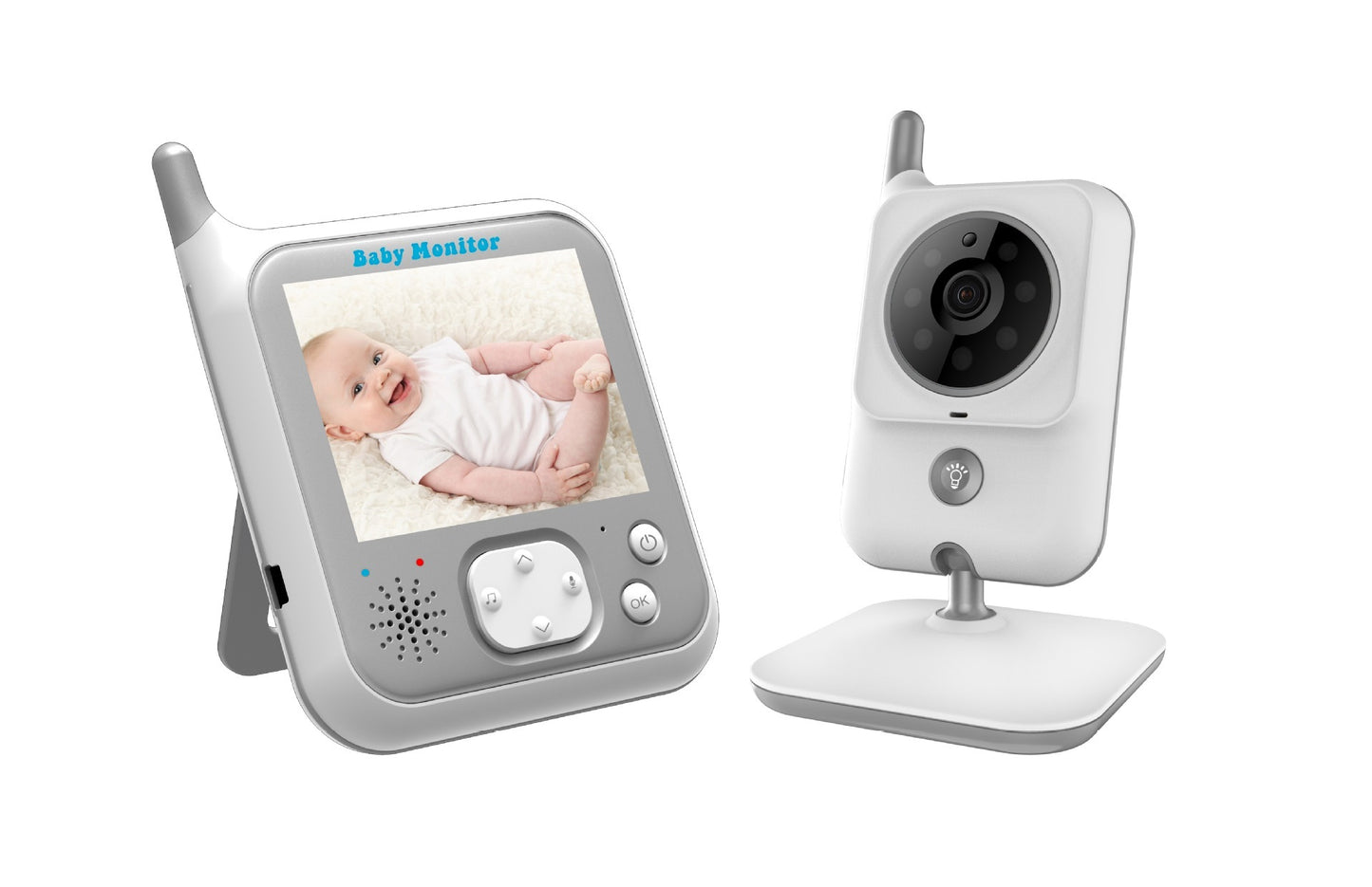 Wireless Video Color Baby Monitor Luminous Portable  | Baby JackPot™