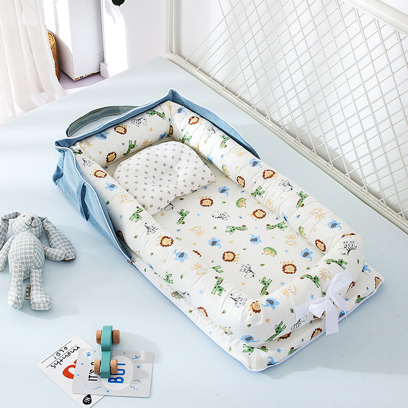 Portable Baby Crib – Removable & Washable Travel Bed | Baby JackPot