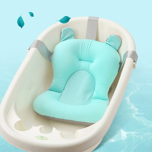 Newborn Baby Bath Support – Ergonomic & Soft Shower Bed | Baby JackPot™