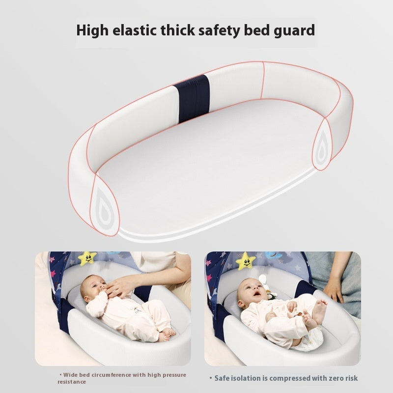 Baby Bed Foldable Portable Anti-pressure |  Baby JackPot™