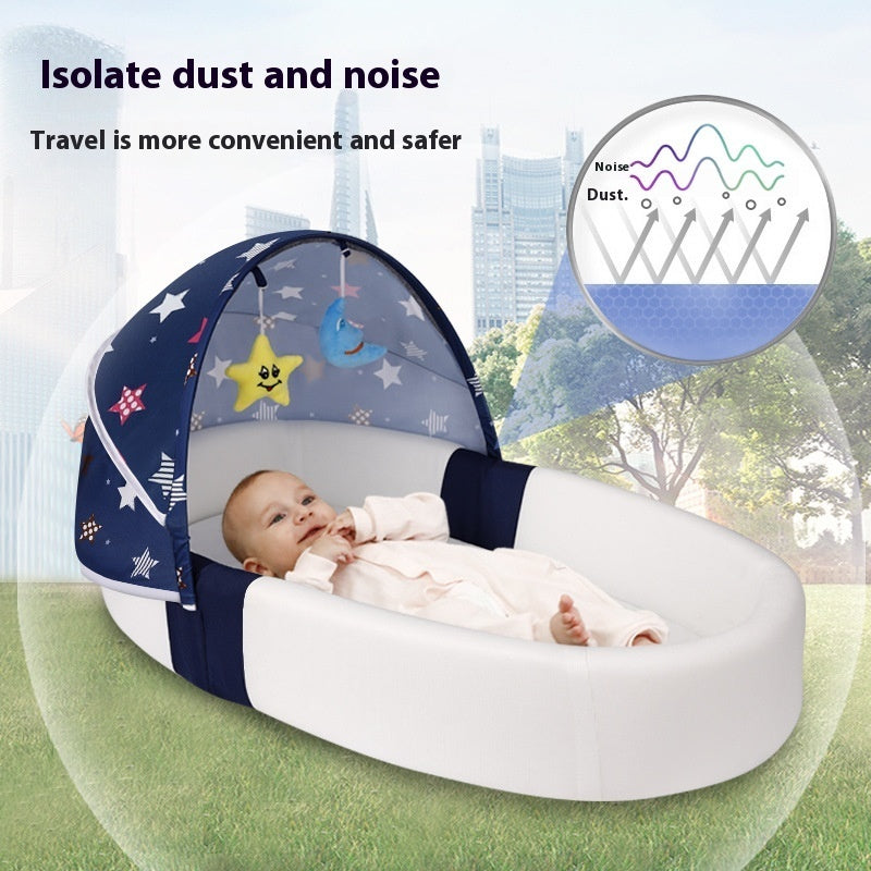 Baby Bed Foldable Portable Anti-pressure |  Baby JackPot™