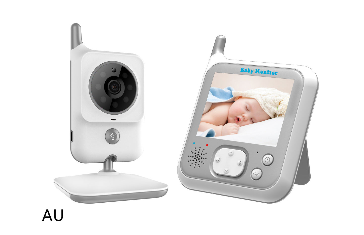 Wireless Video Color Baby Monitor Luminous Portable  | Baby JackPot™