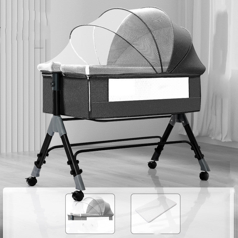 Baby Splicing Portable Multifunctional Mobile Folding Cradle Bed  | Baby JackPot™