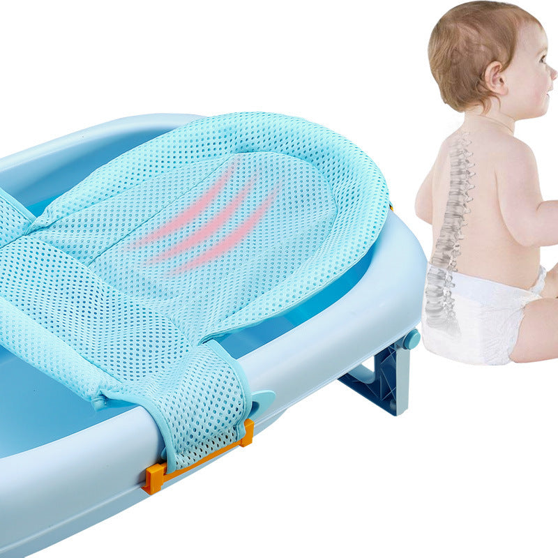 Newborn Baby Bath Support – Ergonomic & Soft Shower Bed | Baby JackPot™