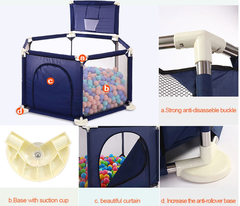 Baby Portable Playpen Play Yard | Baby JackPot™