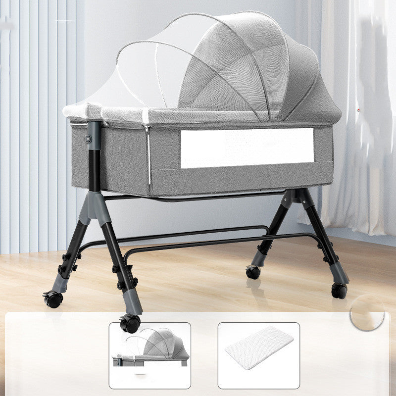 Baby Splicing Portable Multifunctional Mobile Folding Cradle Bed  | Baby JackPot™