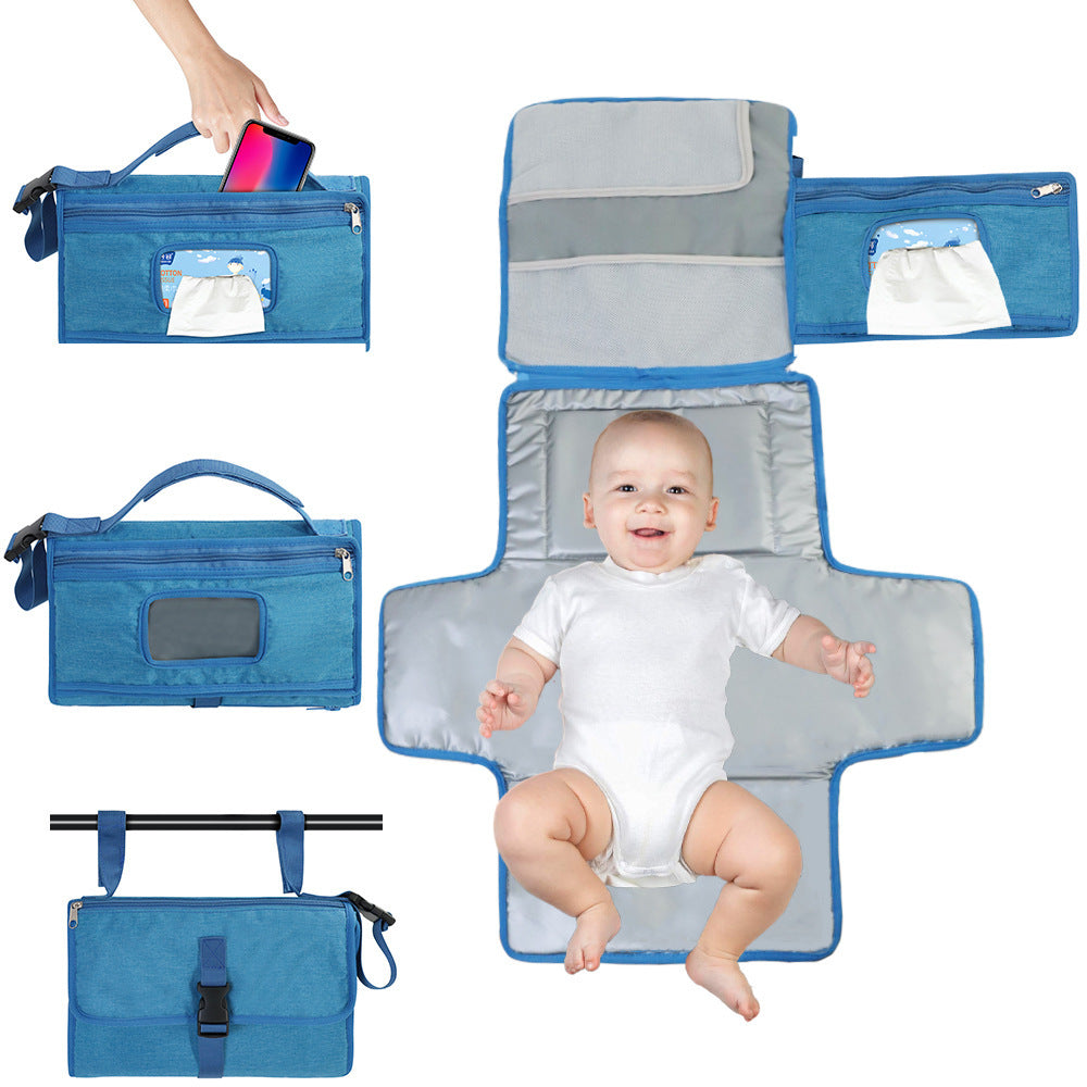 Portable Waterproof Baby Change Pilch  |  Baby JackPot™