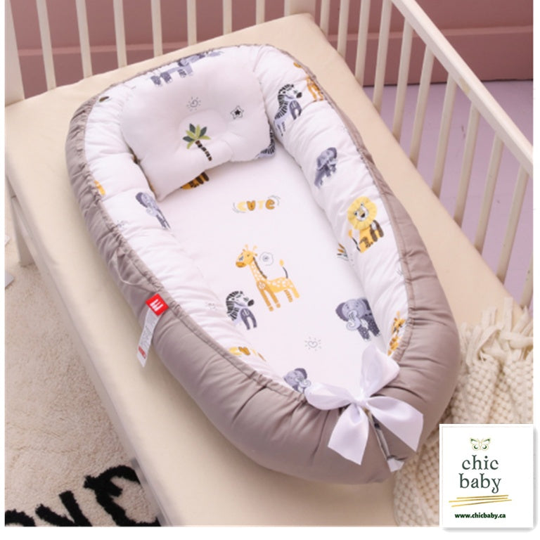 Portable Baby Crib – Removable & Washable Travel Bed | Baby JackPot