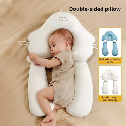 Baby Head Shaping Pillow – Newborn Support & Flat Head Prevention | Baby JackPot™