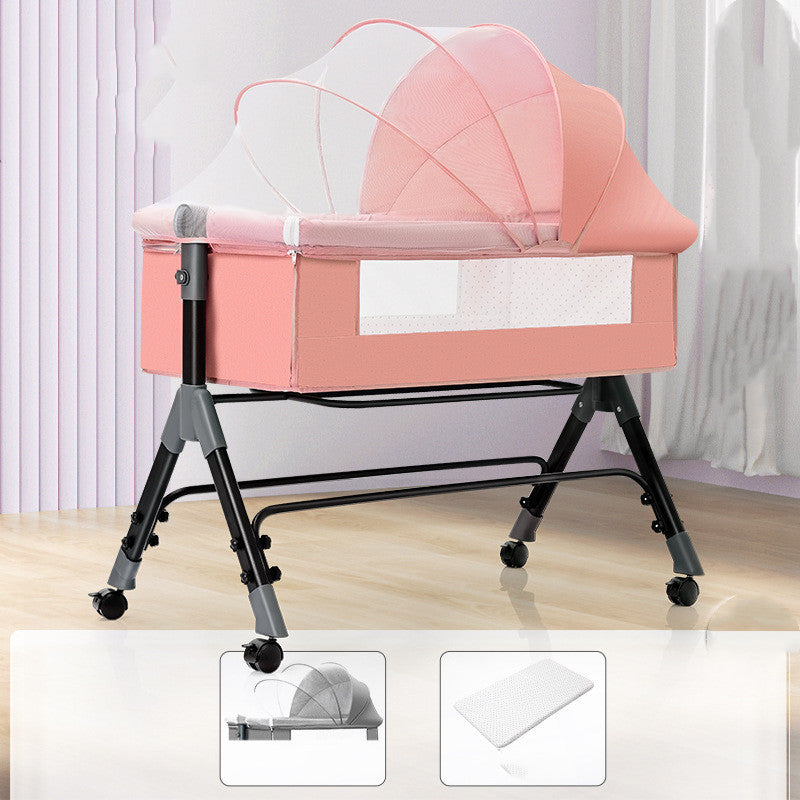 Baby Splicing Portable Multifunctional Mobile Folding Cradle Bed  | Baby JackPot™