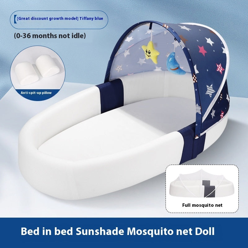 Baby Bed Foldable Portable Anti-pressure |  Baby JackPot™